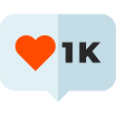 1000 Симпатий: Награда за 1000 положительных реакций
